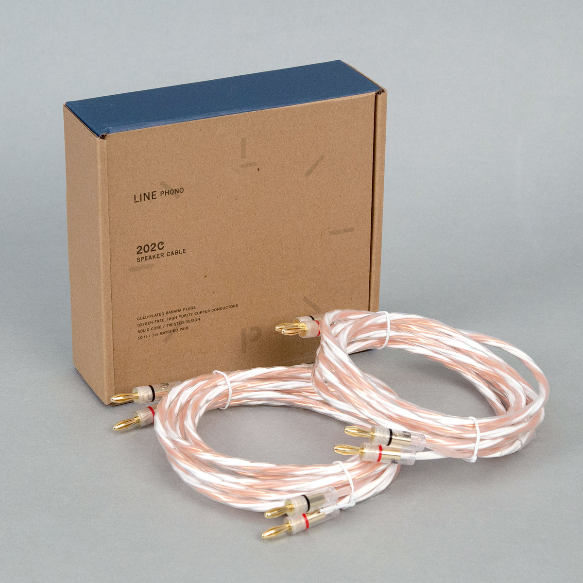 Line Phono: 202c Speaker Wire - Pair / 10ft
