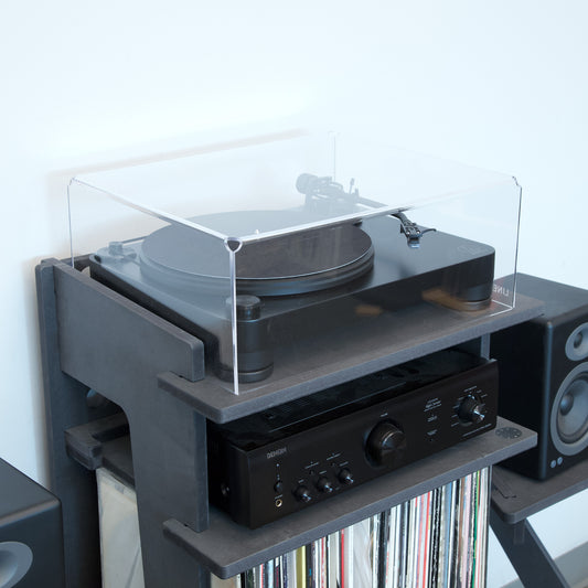Line Phono: Universal Turntable Dust Cover (Fits Most Turntables, Clearaudio Concept, Pro-Ject RPM)