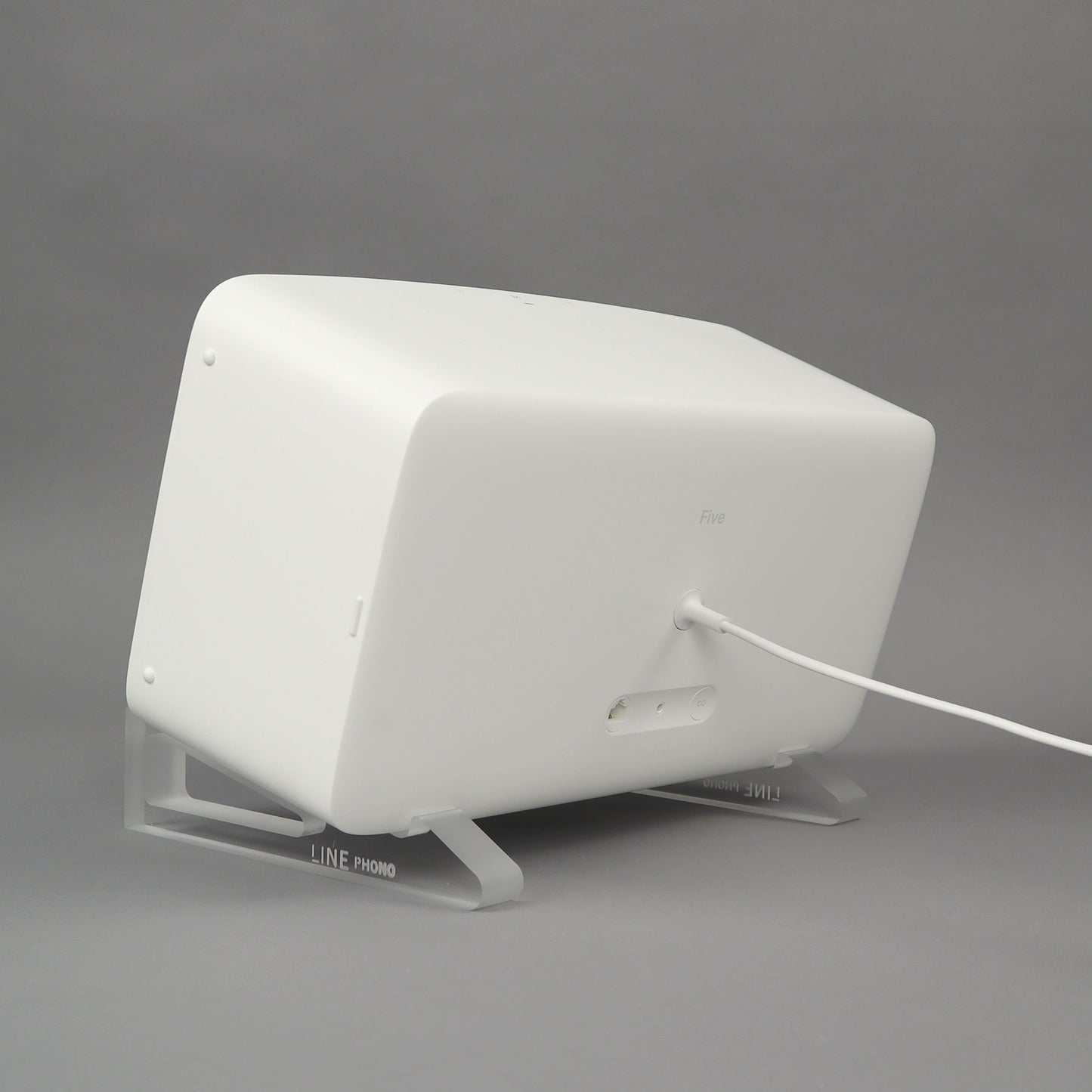 Line Phono: Acrylic Angler Speaker Stands