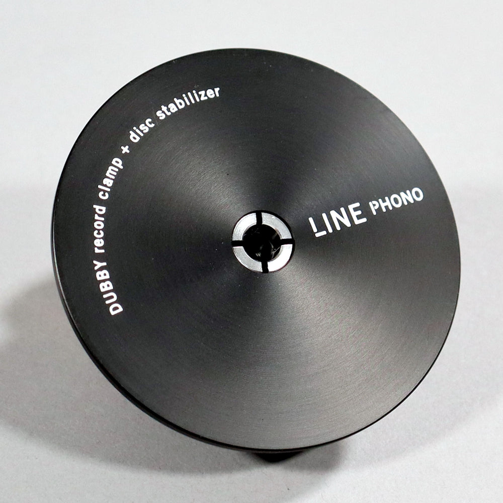 Line Phono: Dubby Record Clamp & Disc Stabilizer