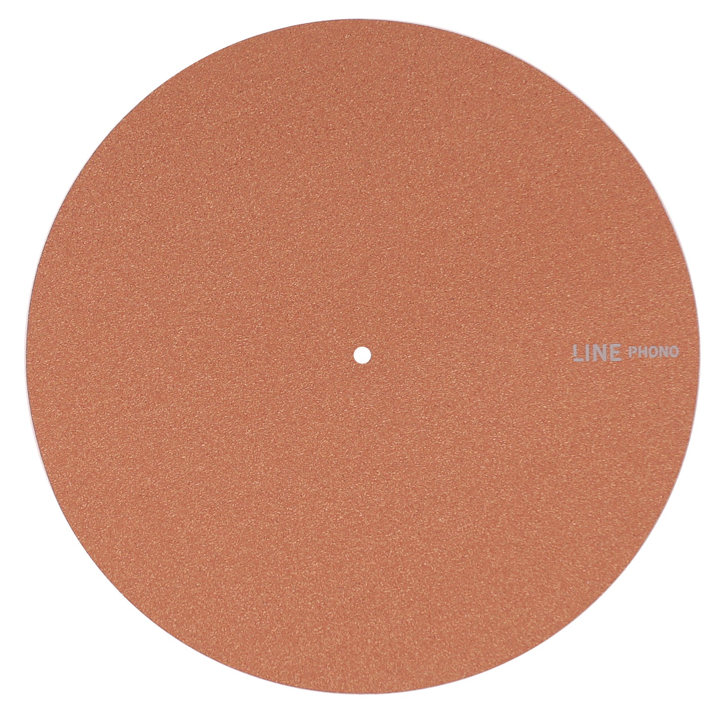 Line Phono: Red Clay Cork Record Mat